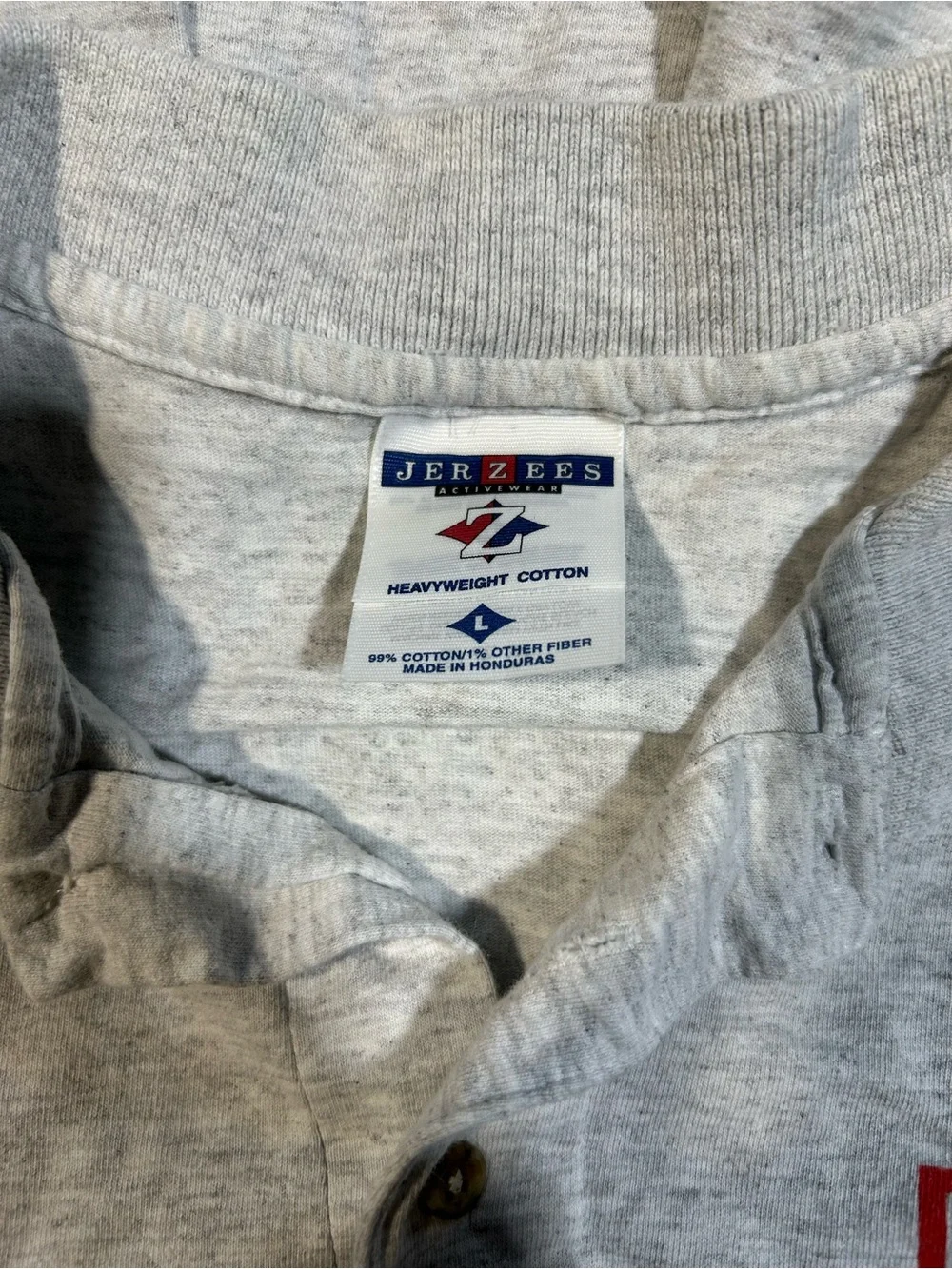 Jerzees Light Gray Retro Ohio State (OSU) Polo